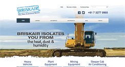 Desktop Screenshot of briskair.com.au